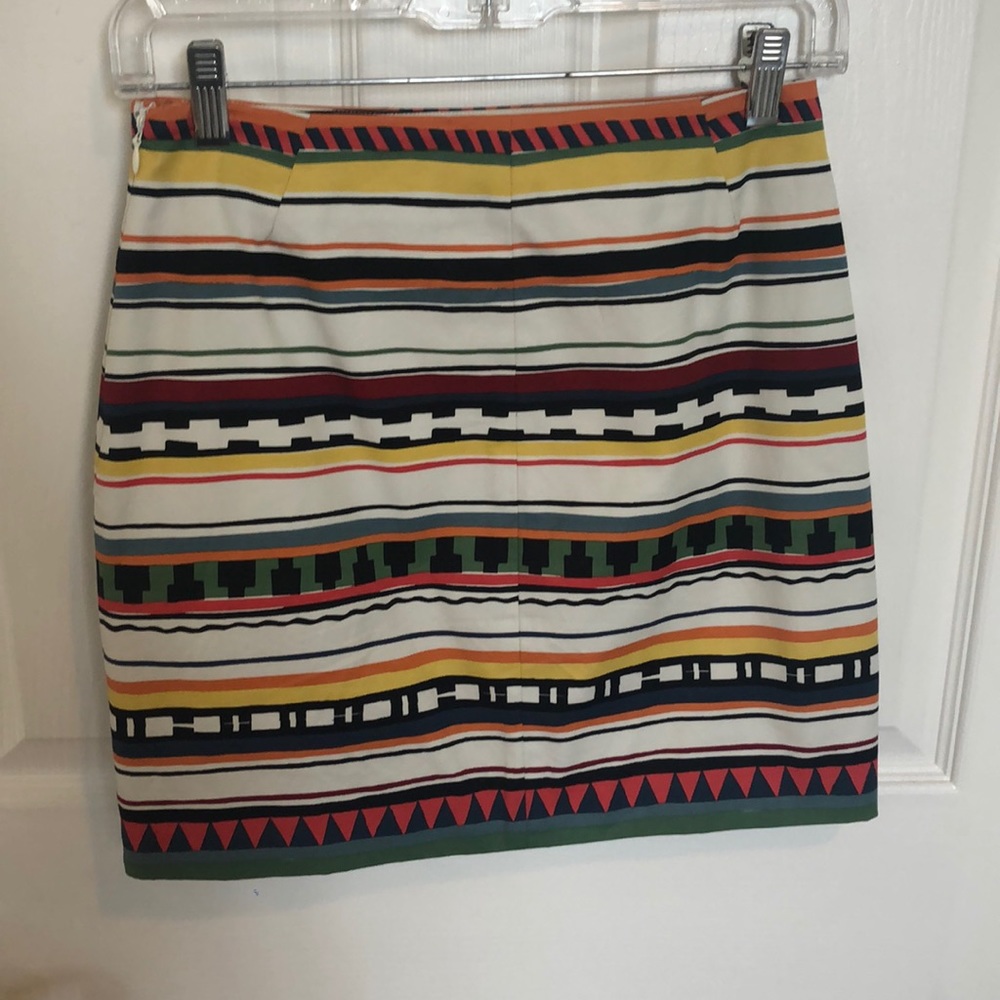 Kate Spade Saturday Multi Color Geometric Skirt - Picture 2 of 4